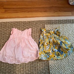 Bundle of two summer old navy dresses